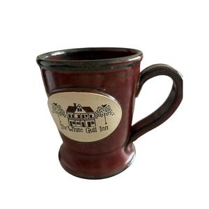 The White Gull Inn Coffee Cup by Sunset Hill Stoneware Pottery mug